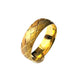 Ring 55 3 Gold bangle ring 58 Facettes 20400000669