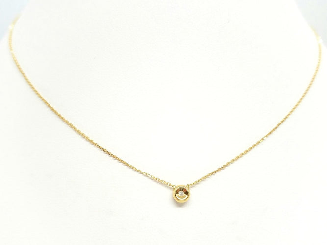 Collier Collier Or jaune Diamant 58 Facettes 579050RV