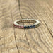 Full circle alliance ring with multicolored sapphires 58 Facettes 248