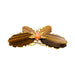 Broche Broche Papillon Fred, or jaune, corail, diamants et oeil de tigre. 58 Facettes 30760