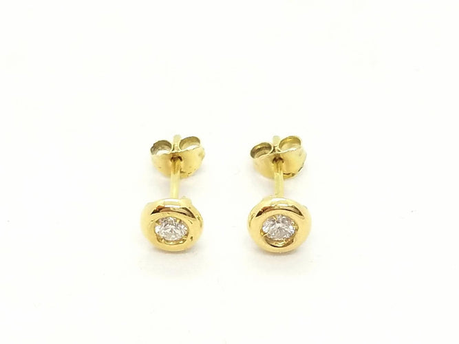Boucles d'oreilles Boucles d'oreilles Or jaune Diamant 58 Facettes 579264RV