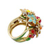 Bague 55 Bague Dior, Diorette, citrine, laque, or jaune. 58 Facettes 32435