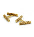 Yellow / 750‰ Gold Cufflinks Gold Cufflinks 58 Facettes 220034R