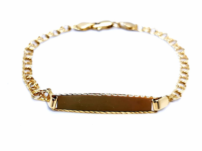 Bracelet Bracelet Gourmette Or jaune 58 Facettes 990024CD