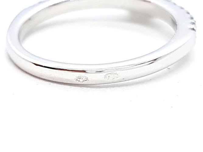 Bague 53 Bague Solitaire Or blanc Diamant 58 Facettes 578718RV