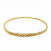 Necklace Royal mesh necklace Yellow gold 58 Facettes 2060426CN