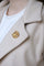 Broche Or jaune / Diamant / XIXe Siècle Broche Chimère or et diamant 58 Facettes