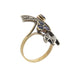 Ring 53 Vintage diamond and sapphire ring 58 Facettes 31154