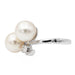 Ring 50 Pearl Ring White gold Pearl 58 Facettes 2432035CN
