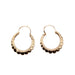 Small round hoop earrings 58 Facettes