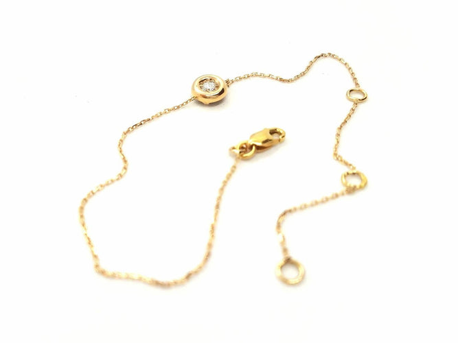 Bracelet Bracelet Or rose Diamant 58 Facettes 579306RV