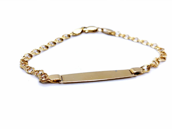 Bracelet Bracelet Gourmette Or jaune 58 Facettes 990024CD