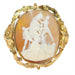 Brooch Cameo brooch The Farnese Bull 58 Facettes 23271-0317