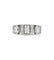Bague 51 / Blanc/Gris / Or 750 Bague or blanc Diamants 58 Facettes 220058R