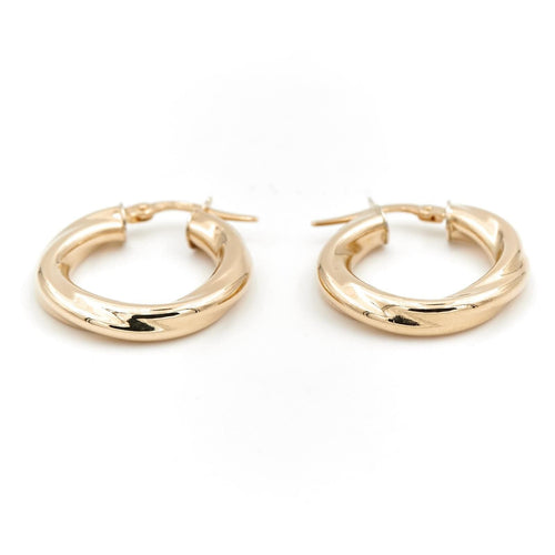 Boucles d'oreilles Boucles d'oreilles Créoles Or jaune 58 Facettes 1649335CN