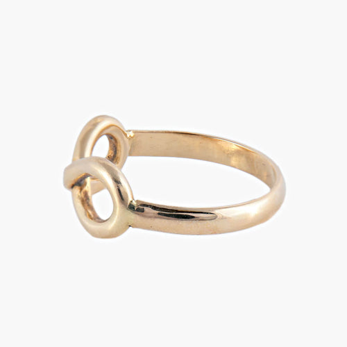 Bague 56 / Or Jaune BAGUE « INFINI » OR 58 Facettes BO/220046