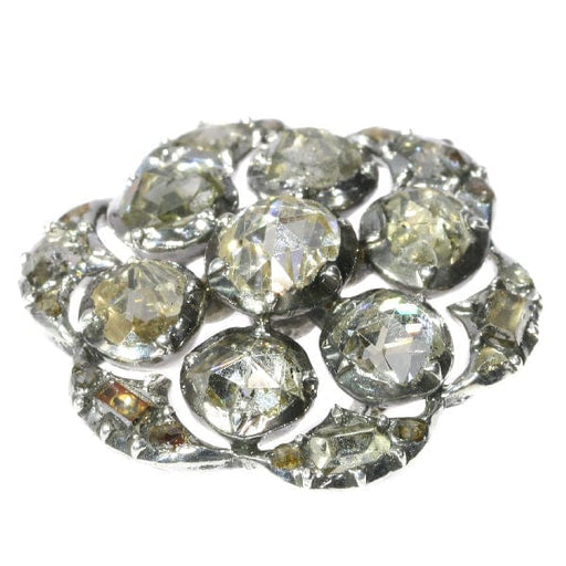 Silver Clip, Diamond Button 58 Facettes 14095-0001
