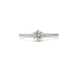 Ring 55 Solitaire Gold & Diamond 0.35ct 58 Facettes 220335R