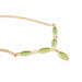 Necklace Curb link necklace Yellow gold Jade Jadeite 58 Facettes 2432040CN