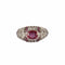 Bague BAGUE ART DÉCO RUBIS & DIAMANTS 58 Facettes BO/220122 RIV