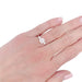 Ring 53 Solitaire ring, white gold, diamond 58 Facettes 32530