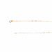 Necklace Chain Necklace Rose gold 58 Facettes 2680532CN