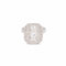 Bague Bague en platine et diamants 58 Facettes 1