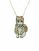 Tiger Necklace Necklace in Yellow Gold and diamonds 58 Facettes