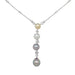 Necklace Cartier necklace, “Agnès”, white gold, diamonds, cultured pearls. 58 Facettes 31183