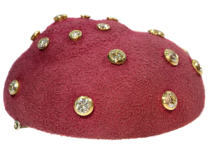 Broche Christian Dior - Broche/boucles d'oreilles diamants 58 Facettes 18134-0007