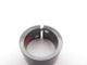 Bague 52 bague CHAUMET liens 081956 t52 ceramique noir or blanc diamants 0.12 ct 58 Facettes 244874