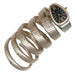 Bulgari "Serpenti" gold and steel watch, diamonds. 58 Facettes 31025