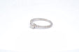 52 CARTIER Ring - Platinum Diamond Solitaire Ring 58 Facettes 25130
