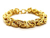 Bracelet Royal mesh bracelet Yellow gold 58 Facettes 1720325CN