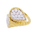 Ring 53 Vintage Boucheron ring “Serpent Bohème” yellow gold, platinum, diamonds. 58 Facettes 33569