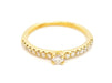 Bague 53 Bague Solitaire Or jaune Diamant 58 Facettes 578723RV