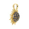 Pendentif Ciondolo sole con zaffiri 58 Facettes 33075