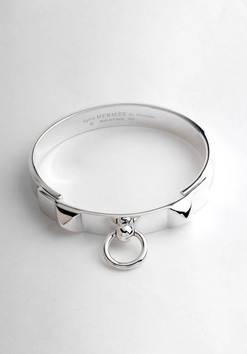 Bracelet Bracelet HERMES Collier de Chien Argent 925/1000 58 Facettes 64299-60776