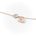 Vanrycke Heart Necklace Rose gold 58 Facettes 1831840CN
