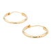 Earrings Creole earrings Yellow gold 58 Facettes 1599608CN