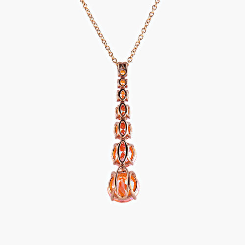 Collier Collier topazes en chute 58 Facettes 457