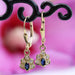 Boucles d'oreilles Boucles d'oreilles d'occasion saphir diamants 58 Facettes 21-679