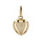 Pendentif Pendentif coeur bombé or jaune 58 Facettes CVP76