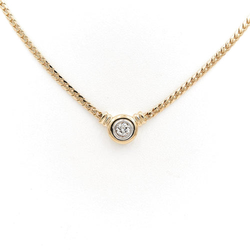 Collier Collier Pendentif Or jaune Diamant 58 Facettes 1916613CN