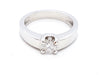 Bague 53 Bague Solitaire Or blanc Diamant 58 Facettes 578709RV