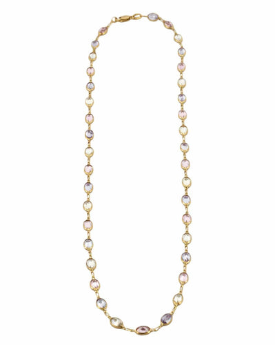 Collier Collier "RYM" Or jaune et Pierres de couleur 58 Facettes BO/230028