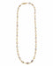 Necklace "RYM" Necklace Yellow Gold and Colored Stones 58 Facettes BO/230028