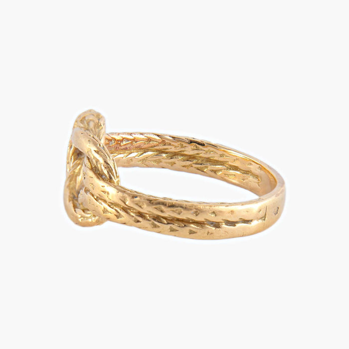 Bague Or Jaune BAGUE « CORDAGE » OR JAUNE 58 Facettes BO/220048