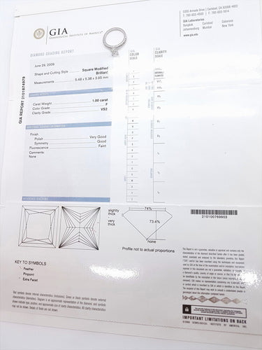 Bague 53 Bague Solitaire Or blanc Diamant 58 Facettes 578718RV