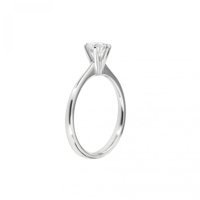 Bague 56 Bague solitaire diamant 0,74 ct 58 Facettes 26425